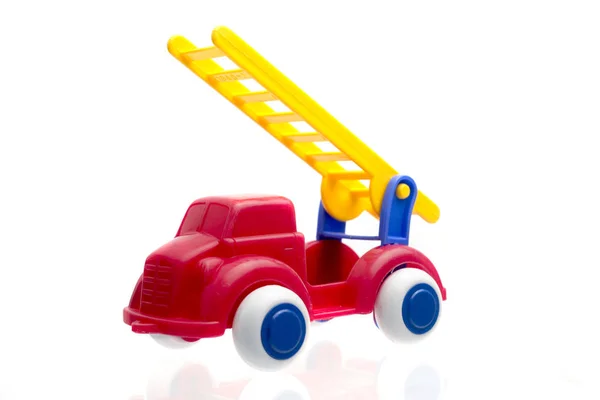 Vicino Toy Camion Dei Pompieri — Foto Stock