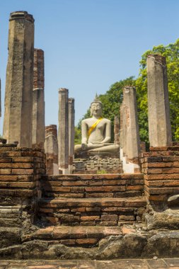 Antik tapınak eski Buda