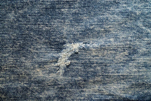 Close Blue Denim Jeans Fabric Texture Background — Stock Photo, Image