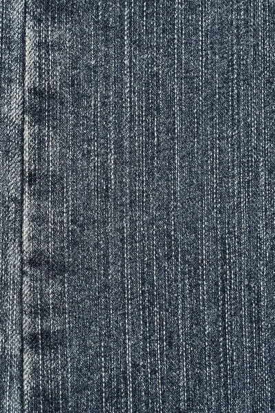 Mavi Denim Kot Kumaş Doku Arka Plan Yakın — Stok fotoğraf