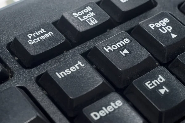 Кнопка Close Home Клавиатуре Компьютера — стоковое фото