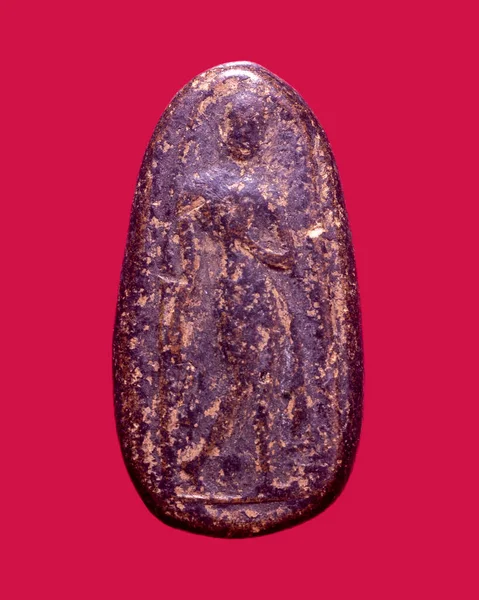 Amulet Tajlandii Imię Buddy Spaceru Jest Phra Leela Tajlandia — Zdjęcie stockowe