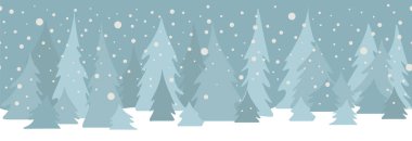 Düz stil Noel tatil seamless modeli, afiş, poster tasarımı. Vektör çizim