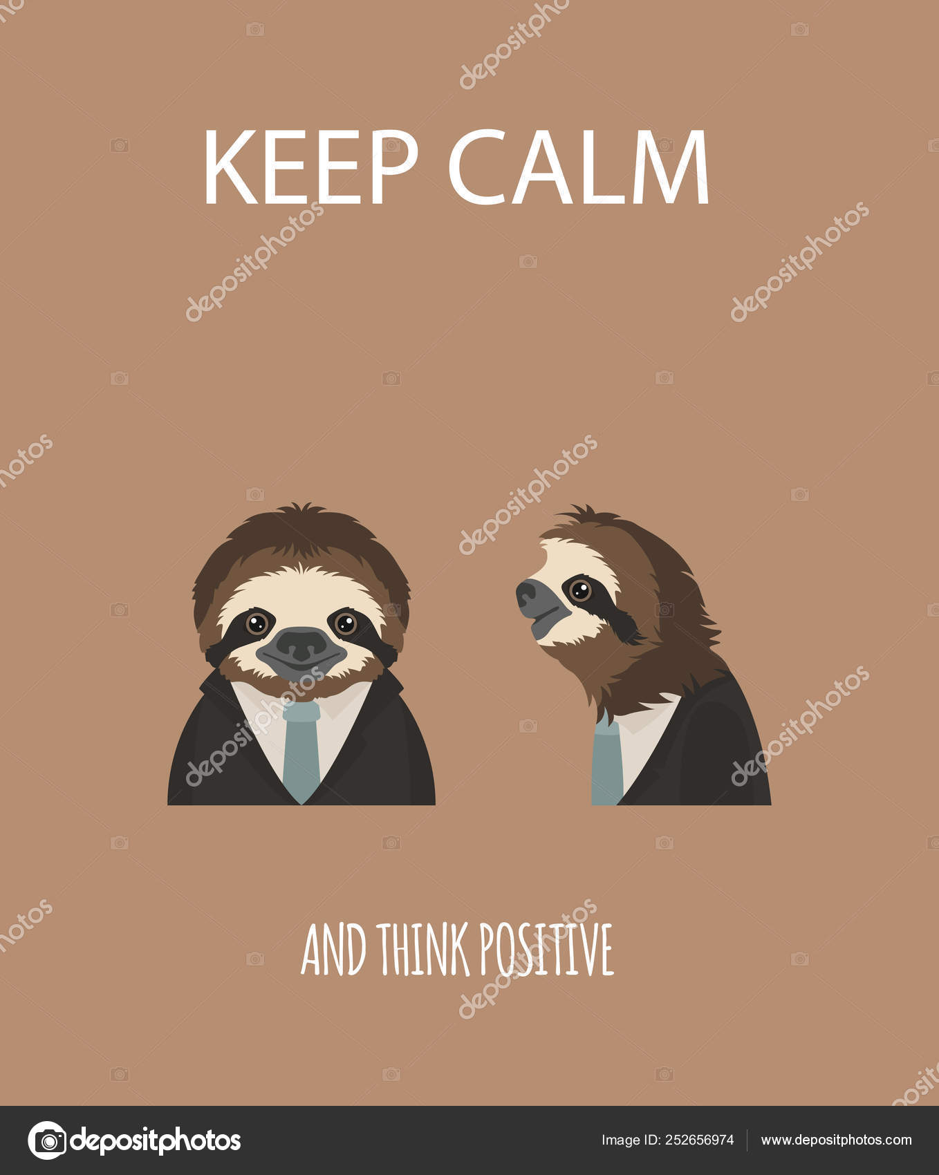 The story of one sloth. At work, study. Funny cartoon sloths in Stock  Vector Image by ©A7880S #252656974