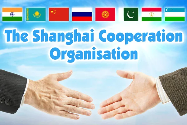 SCO, Shanghai cooperation organization. Economic alliance of some countries of Asia