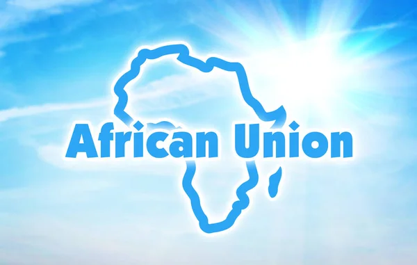 African Union, AU. International economic and political organization of countries of Africa