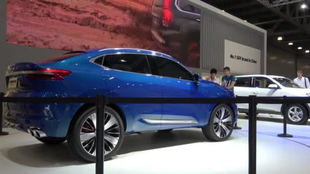 Haval HB-03 concept car presentazione sul Salone Internazionale dell'Automobile di Mosca 2018 in Russia — Video Stock
