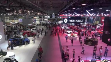 Moskova Uluslararası Otomobil salonda 2018 Rusya