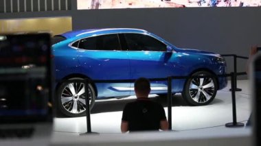 Haval Hb-03 kavramı araba tanıtımı Moskova Uluslararası Otomobil Salon 2018 yılında Rusya üzerinde