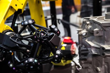 3d tarama sistemi ile robot kol