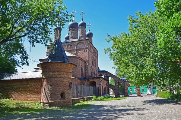 Residence Patriarch Russia 1991 Founded Xiii Century First Monastery Cathedral — Stock Photo, Image