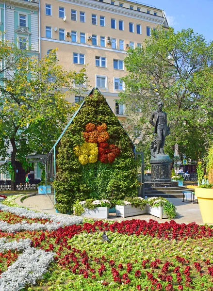 Het Festival Flower Jam Werd Gehouden Moskou Straten Van Stad — Stockfoto