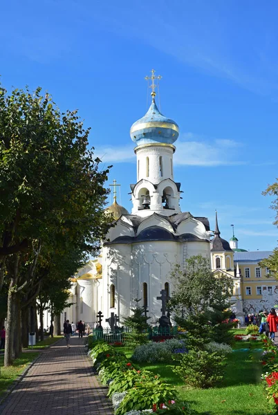 Церковь Честь Сошествия Святого Духа Апостолам Построена 1477 Году Россия — стоковое фото