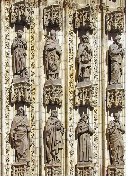 Cattedrale Siviglia Costruita Nel 1401 1519 Sul Sito Dell Moschea — Foto Stock