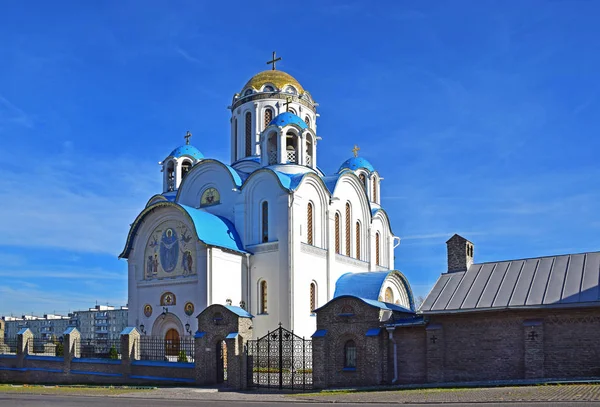 亚塞内沃的国际分离教会于2008年开始建设 寺庙于 5年开放 建筑师弗拉基米尔 科兹洛夫和列夫 彼得罗夫俄罗斯 莫斯科 2018年10月 — 图库照片