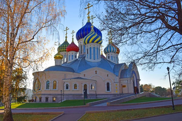 Construction Temple Prince Igor Chernigov Begun 2010 2012 Temple Opened — Stock Photo, Image