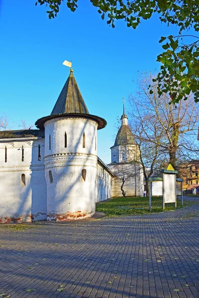 Fortress Stone Walls Towers Were Built 17Th 18Th Centuries Russia — Stock Photo, Image