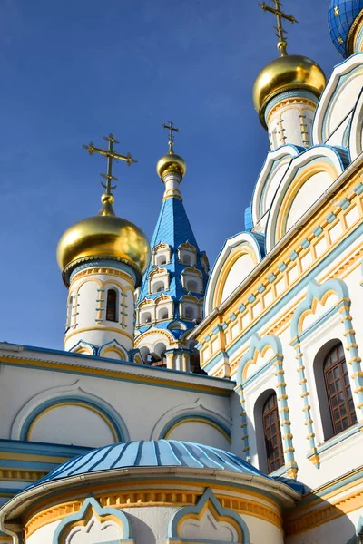 2015年完成了上帝母亲教会 永不褪色的颜色 的建设 寺庙的建筑师尼古拉 瓦斯涅索夫 俄罗斯 莫斯科 2018年11月 — 图库照片