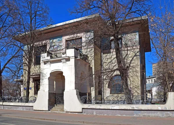 Den Tidigare Herrgården Entreprenören Stepan Ryabushinsky Byggdes Jugendstil Arkitekten Fedor — Stockfoto