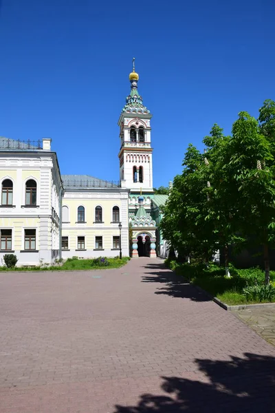Kościół Mikołaja Cmentarzu Rogożskyj Został Zbudowany 1864 Przez Architekta Vasily — Zdjęcie stockowe
