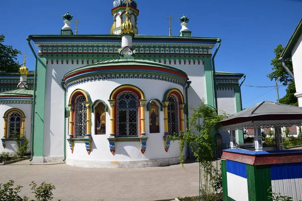 Szent Miklós Templomot Rogozhsky Temetőn 1864 Ban Építették Vasily Karneev — Stock Fotó