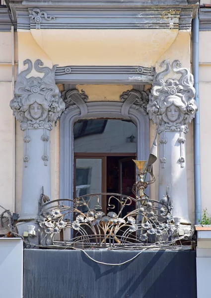 Casa Rentável Estilo Art Nouveau Foi Construído 1900 1901 Pela — Fotografia de Stock