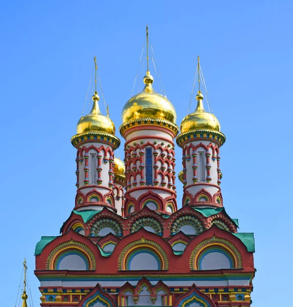 Church Nicholas Order Averky Kirillov Built 1657 Russia Moscow June Stock Image