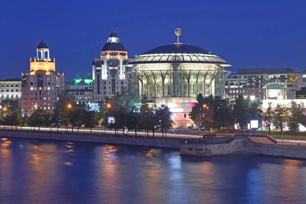 Moskauer Musiktheater Wurde 2002 Ufer Des Moskauer Flusses Erbaut Architekten — Stockfoto