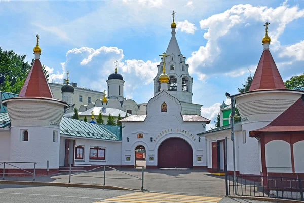 Храм Построен 1595 Году Московским Купцом Саввой Емельяновым 1992 Году — стоковое фото