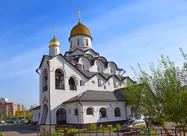 Alexander Nevsky Temploma 2016 Ban Épült Andrej Aniszimov Templomépítész Részt — Stock Fotó
