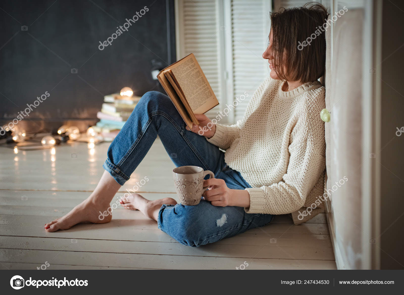 Young Girl Reading