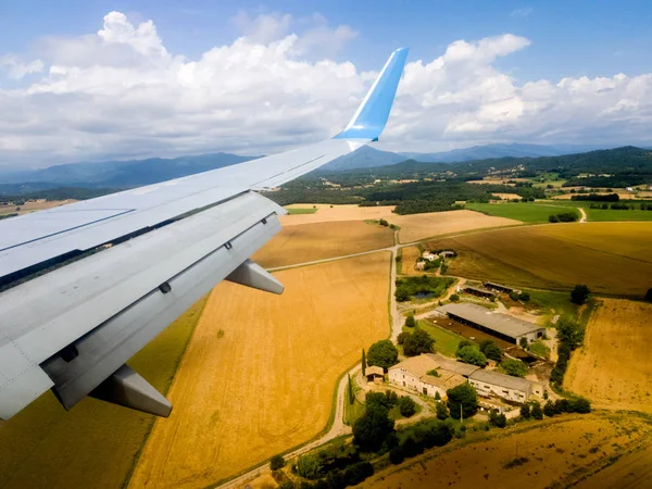 飛行機の翼 — ストック写真