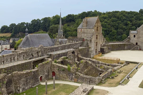 Великолепный Замок Фужера Одна Лучших Крепостей Европы — стоковое фото