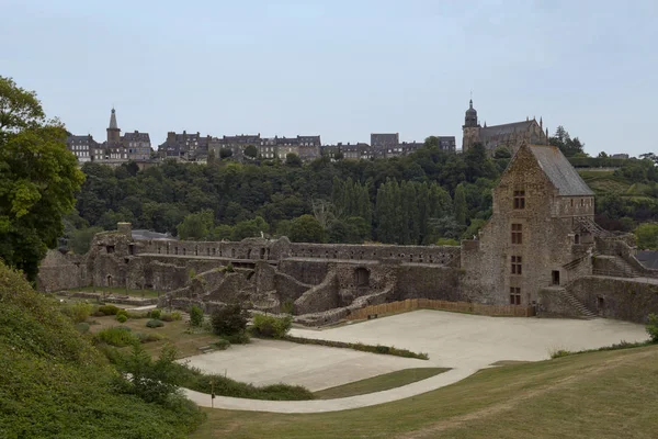 Fougeres Slottet Full Charm Och Underbar Utsikt — Stockfoto