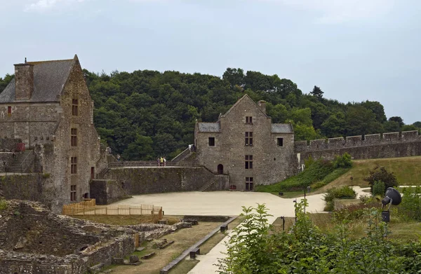 Chateau Fougeres Είναι Ένα Από Μεγαλύτερο Μεσαιωνικό Φρούριο Europ — Φωτογραφία Αρχείου