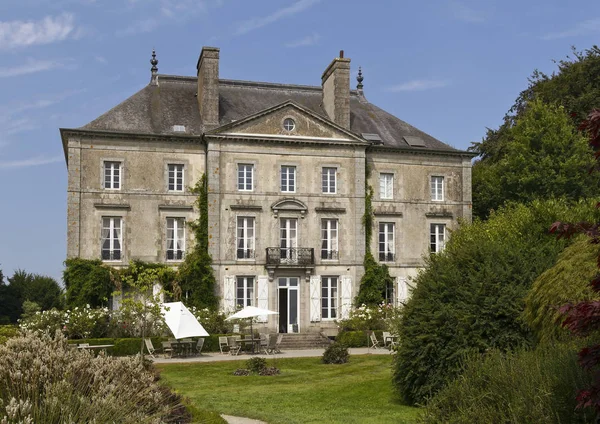 Chateau Foltiere Jardin Botanique Haute Bretagn — 스톡 사진