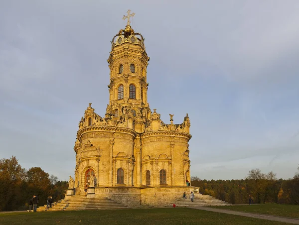 Igreja Golitsyn Dubrovitsy Está Estilo Baroqu Europeu — Fotografia de Stock