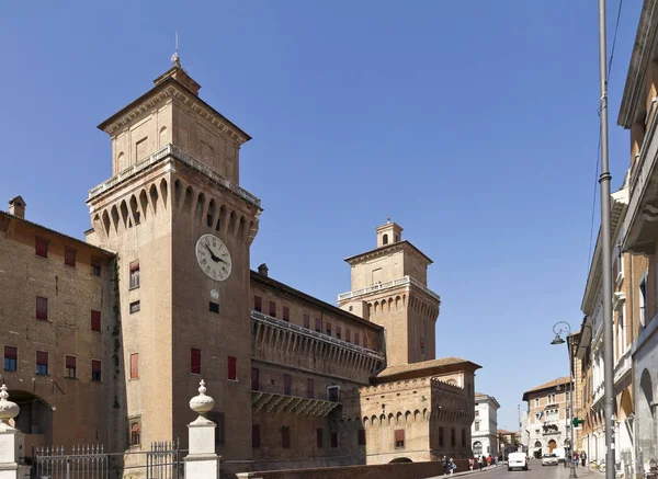 Castillo de Estense en Ferrara: Renacimiento Italia —  Fotos de Stock