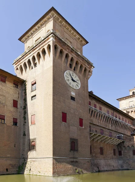 Ferrara 'da Estense Kalesi: Rönesans Italya — Stok fotoğraf