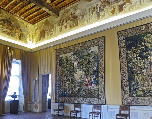 La Venaria Reale, Реджиа: Комната Ифигения — стоковое фото