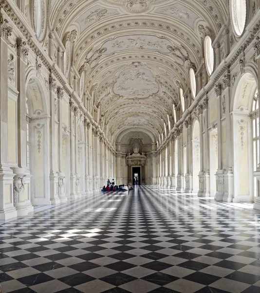 La Venaria Reale, Reggia: Galleria Grande Royalty Free Εικόνες Αρχείου