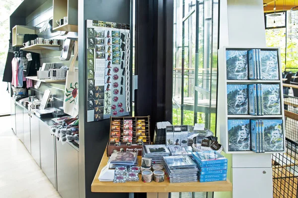 Bergen Norwegen Juli 2018 Souvenirshop Edvard Grieg Museum Troldhaugen Bergen — Stockfoto