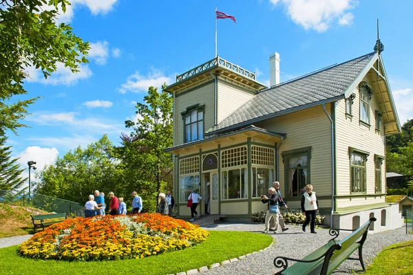 Bergen Noorwegen Juli 2018 Edvard Grieg Troldhaugen Huis Bergen — Stockfoto
