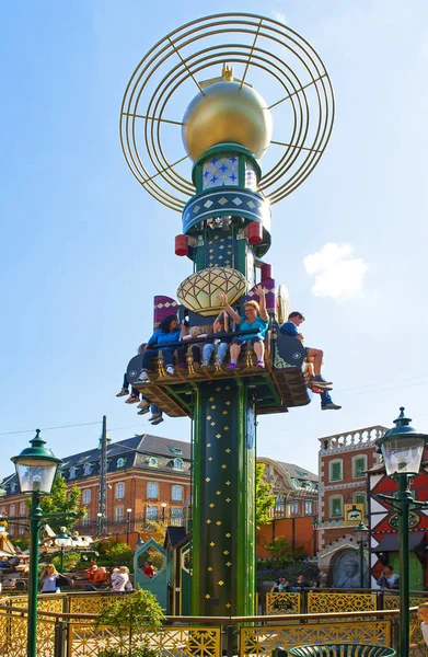 Köpenhamn Danmark Juni 2014 Star Tower Tivoli Köpenhamn — Stockfoto