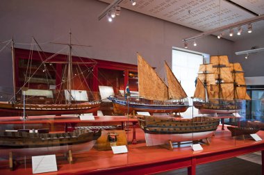 Karlskrona, İsveç - 17 Eylül 2011: Karlskrona'daki Marinmuseum