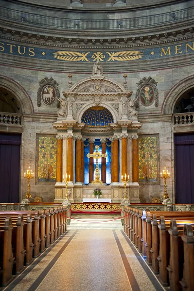 Κοπεγχάγη Δανία Ιουλίου 2014 Εκκλησία Φρέντρικ Της Κοπεγχάγης — Φωτογραφία Αρχείου