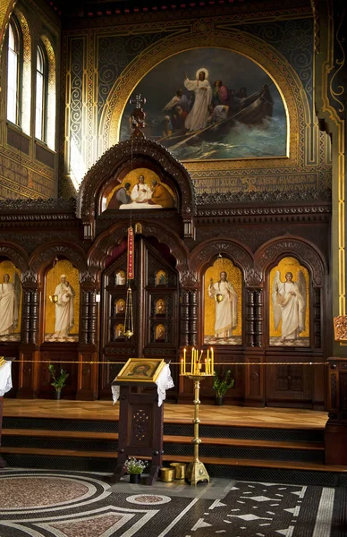 Κοπεγχάγη Δανία Ιουλίου 2014 Ρωσική Εκκλησία Αγίου Αλεξάνδρου Νέφσκι Στην — Φωτογραφία Αρχείου