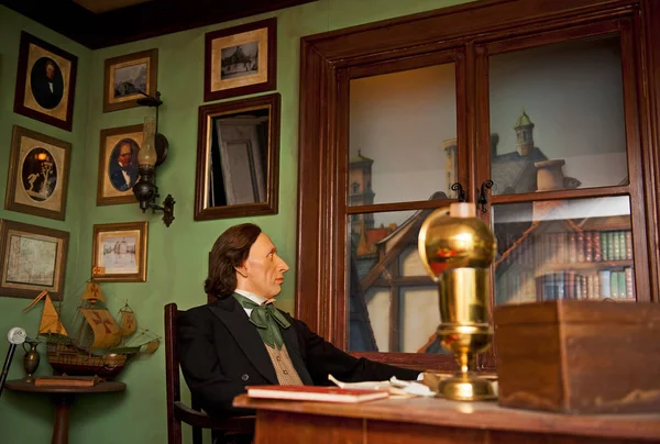 Kopenhag, Danimarka - 1 Temmuz 2014: Masal Evi, Kopenhag'daki Hans Christian Andersens Müzesi