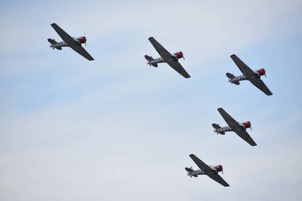 Chicopee Jul Geico Skytypers Gran Exposición Aérea Nueva Inglaterra 2018 — Foto de Stock