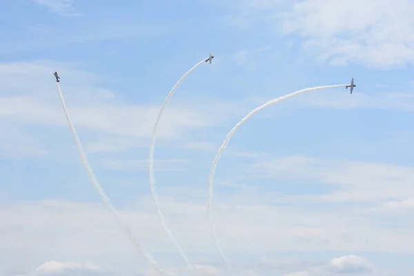 Chicopee Juli Geico Skytypers 2018 Grote New England Airshow Westover — Stockfoto